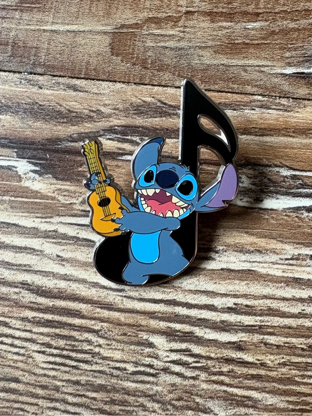 Disney Stitch Music Notes Mystery Trading Pin